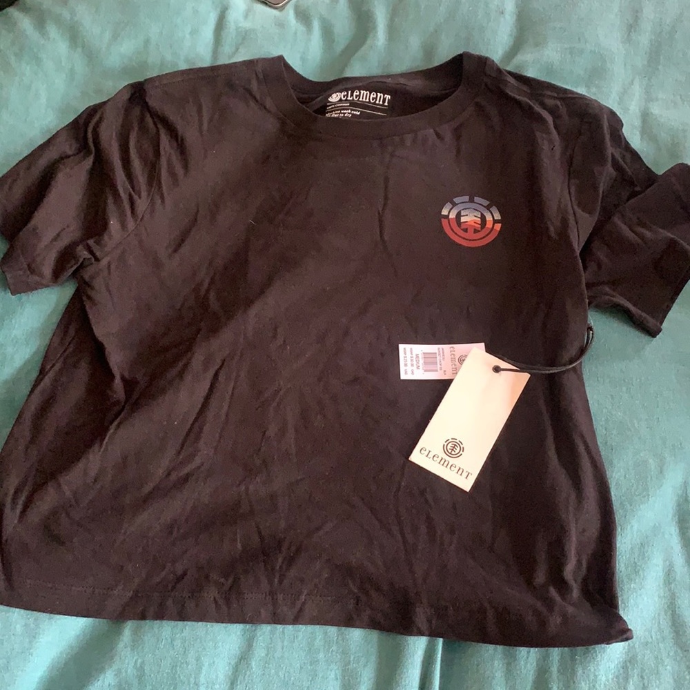 NWT Element sunset crops short sleeve tee